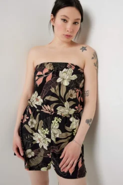 Ardene Basic Tube Romper | Size | Polyester/Spandex